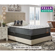 Ashley Sleep Bliss Tight Top 11" Mattress Fella Design 11 inch Mattress Super Single Euro Queen Euro