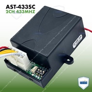 AST 433 SC  AUTOGATE REMOTE CONTROL 2CH 433MHz ( RECEIVER / REMOTE CONTROL  )
