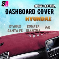 HYUNDAI Suede Leather Dashboard Cover i40 Sonata Santa FE Elantra Starex H1