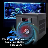 60L Aquarium Chiller Or Cooler Warmer Semiconductor Water Temperature Controller For Marine Fish Tan