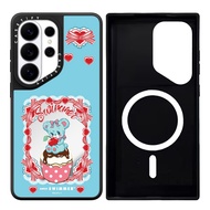 SWIMMER Strawberry Cake Casetify Samsung Mirror Magnetic Phone Case Suitable for Samsung Galaxy S26U