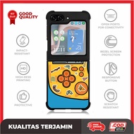 Custom Case for Samsung Z Flip 6 5 4 3, Z Fold 6 5 4 3 5G Gameboy AE3185 Hardcase A13