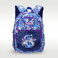 Australia smiggle original children schoolbag girls shoulder backpack blue star unicorn large capacity school supplies 16 inches 7-12 years old