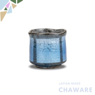 Waza no Kura Stylish Yuwan Kutani Ware Tea Cup Silver Decoration Large Tea Cup Bowl Ceramic Brand Ja