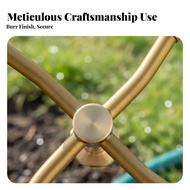 Large Area Coverage 4-Arm Rotating Sprinkler Even Spray 4-Way Rotary Sprinkler Uniform Spraying for 