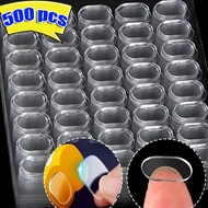 Clear Gel Glue Pads Double-sided Adhesive Dots Removable Sticky Patch No Trace Crafts Doll Glue