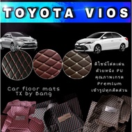 6d 7d Car Floor Mats Toyota vios Model (2013-2019) And (2020-2023)