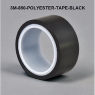 850 PE Tape 12mm X 66 black3m