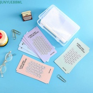 JUNYUE88WL 100Pcs Money Saving Envelopes Kit, Creativity Cash Challenge 100 Envelope Challenge Box S