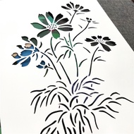 Cherish Personality Mulberry Flower Hollow Template Cosmos Hollow Template Plant Rubbing 767 Plant E