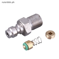 Lady Fashion  PCP Paintball Pneumatic Quick Coupler 8mm M10x1 Male Plug Adapter Fitg 1/8NPT  .