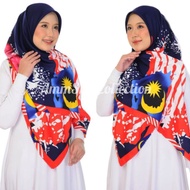 TUDUNG MERDEKA COTTON BIDANG 55/60 | TUDUNG BAWAL MERDEKA COTTON