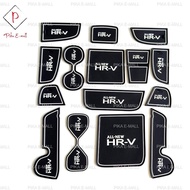 [Rubber] Honda HRV 2022 - 2025 Interior Slot Mat Car Non-Slip Mat Honda HRV 2024 Accessories