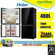 Haier 480L Twin Inverter Multi Door Refridgerator HRF-IM480MG(B) Fridge - Peti Sejuk