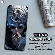 MC Softcase flexible rubber for tecno spark 30c/anime character Motif/case tecno spark 30c tecno spa