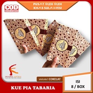 kue Pia Tabaria varian Coklat lumer 8 biji/box