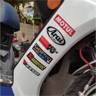 Sticker Motor / Sticker Fairing Motor / Sticker Helmet