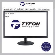 Acer 21.5" Inch Full HD LED Monitor EB222Q (Refurbished)