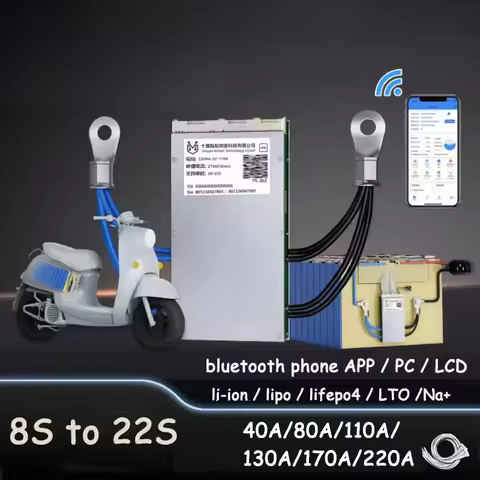 8S To 22S ANT BMS 40A 80A 100A 110A 130A 220A Smart Lithium Lipo Lifepo4 LTO Na Battery Protection B