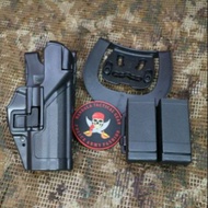 Holster pindad mag4 / Holster pindad magnum4 satu set dengan holster magazine