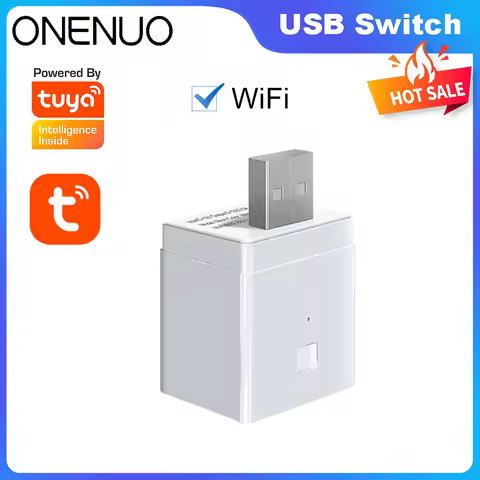 Tuya Smart Micro USB Adapter Switch WiFi Mini USB Power Adaptor 5V Works with Hey Google Alexa Alice