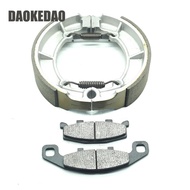 For Kawasaki Eliminator 400 1994-1995 ZL400 D1 D2 Motorcycle Front Brake Pads Rear Brake Shoe