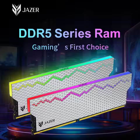 JAZER RGB DDR5 32GB(16GBX2) 6000MHz Computer DIY Desktop SK-Hynix A-die Memory Ram