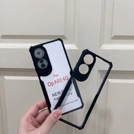 OPPO A60(4G) Transparent Shock Proof AirBag Bumper Hard Case