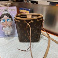 Lv nano noe bucket bag monogram
