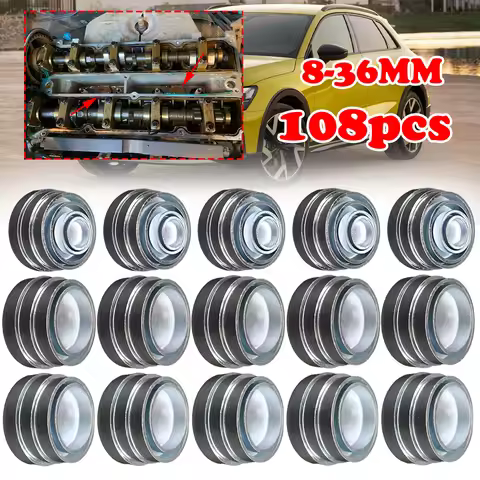 8-36mm Engine Core Plug Cap For Audi A1 A3 8P 8V 8Y A4 B7 B8 B9 A6 Q3 Q5 Q7 TTExpansion Zinc Plated 