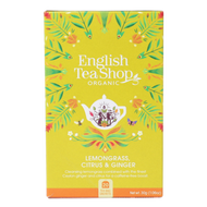 ENGLISH TEA SHOP ORGANIC LEMONGRASS,CITRUS & GINGER 30G (EXP: 7/23)
