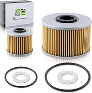 partszen Oil Filter Kit Fit for Honda Pioneer 1000 1000-5 Engine 2016-2021 with O-rings and Drain Pl