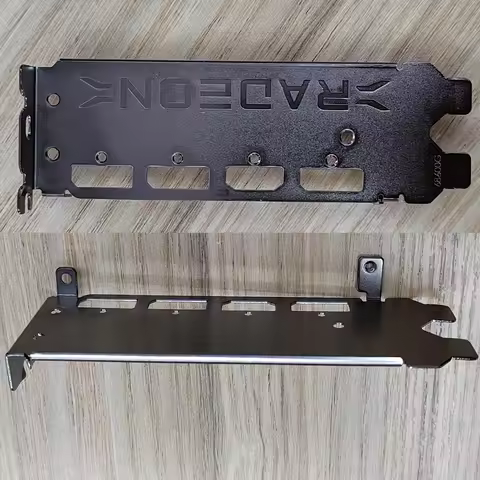 Original New For AMD RADEON RX6700XT I/O Shield Back Plate BackPlate Blende Bracket