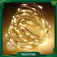 Christmas Tree Wire Lights - With 5, 2, and 1 Meter Long Batteries Can Be Used as a Hampers, Gift Se