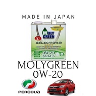 molygreen engine oil 0w20