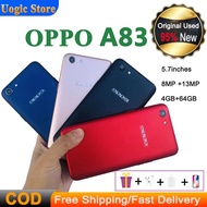 【Free Shipping】OPPO A83 /95% New Original Used Smartphone OPPO A83 4GB RAM+64GB Global ROM Cellphone Second Hand Phone  Original  Secondhand Cellphone 2nd Hand Phone