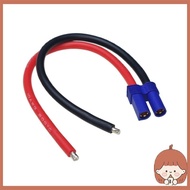 Silin EC5 Male Plug to 4mm Connectors Chargers Cable for Car Helicopter Quadcopter Car 20cm 12AWG