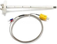 Clashpower K-Type Thermocouple Block Ceramic Kiln Insulator Kiln Probe Measuring Temperature -58 to