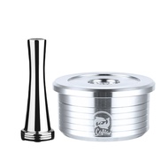 【i Cafilas】[HLB01] กาแฟเติมซ้ำได้แคปซูล Espresso สแตนเลส Crema ถ้วยชงฝักสำหรับ Lavazza Espresso Poin