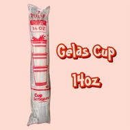 Plastic Cups Juice Cup Cups Plastic Drink Cups 50 pcs 10oz 12oz 14oz 16oz