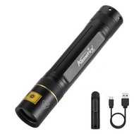 ALONEFIRE SV003 10W 365nm UV Flashlight Portable Rechargeable Blacklight for Pet Urine Detector Resi