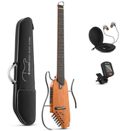 Donner HUSH-I / HUSH-I PRO กีตาร์โปร่งไฟฟ้า Silent Guitar แถมฟรีกระเป๋า หูฟัง เครื่องตั้งสาย Music A