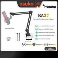 Maono BA37 Microphone Suspension Boom Arm Stand ( BA-37 BA 37 ) AU-BA37