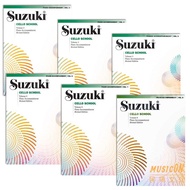 SUZUKI CELLO SCHOOL Vol.3~8 Piano Acc Violin Textbook Accompaniment Score