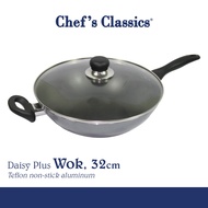 Chef's Classics Daisy Plus Non-Stick Wok, 32cm