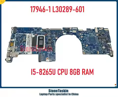 StoneTaskin Genuine L30289-601 For HP ENVY 13-AH0000 13-AH Laptop Motherboard I5-8265U CPU 8GB RAM 1