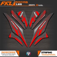 UV TRANSPARENT STRIPING MIO M3 125 IP28 STICKER YAMAHA M3/Z/S 125 STICKER MATERIAL BENING MIO 125 20