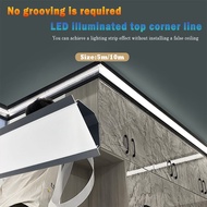 Ceiling light LED Strip ceiling light Linear light slot Ceiling surface mounted Slot-Free Luminous C