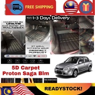 5D Car Floor Mat Carpet Proton SAGA BLM FLX FL