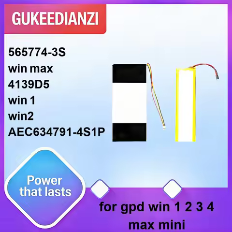 Tablet Battery Stable 4139D5 AEC634791-4S1P 565774-3S 0-7800mAh For Gpd Win 1 2 3 4 Max Mini